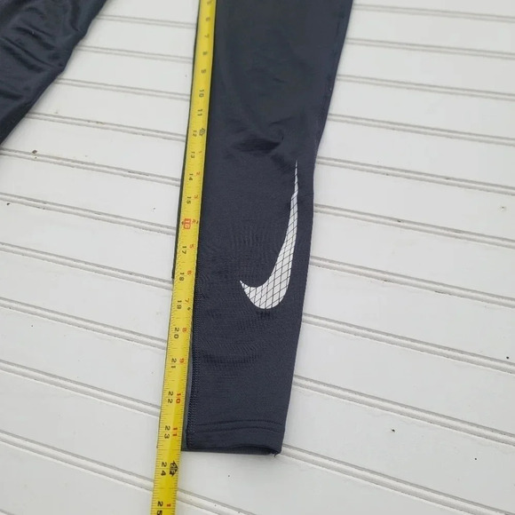 Nike Pants Boys Black Gray Pro Dri-Fit Tights Compression Youth Sz L L - Picture 6 of 11